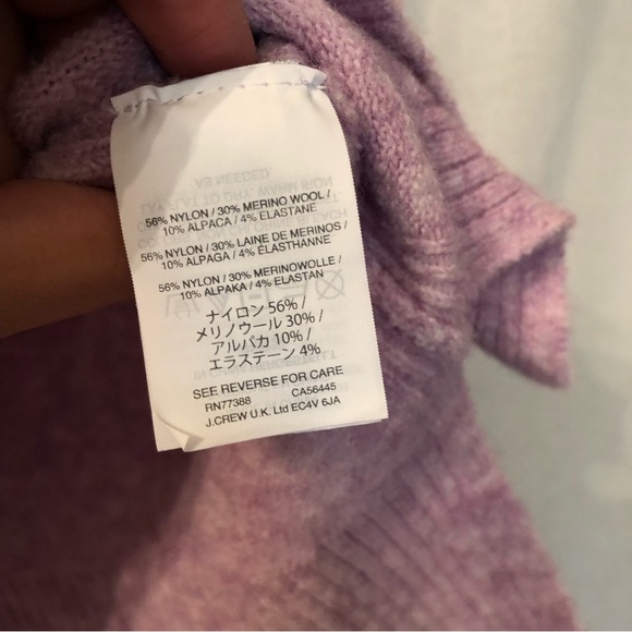 J. Crew Supersoft Yarn V Neck Sweater Size Medium - Picture 5 of 7